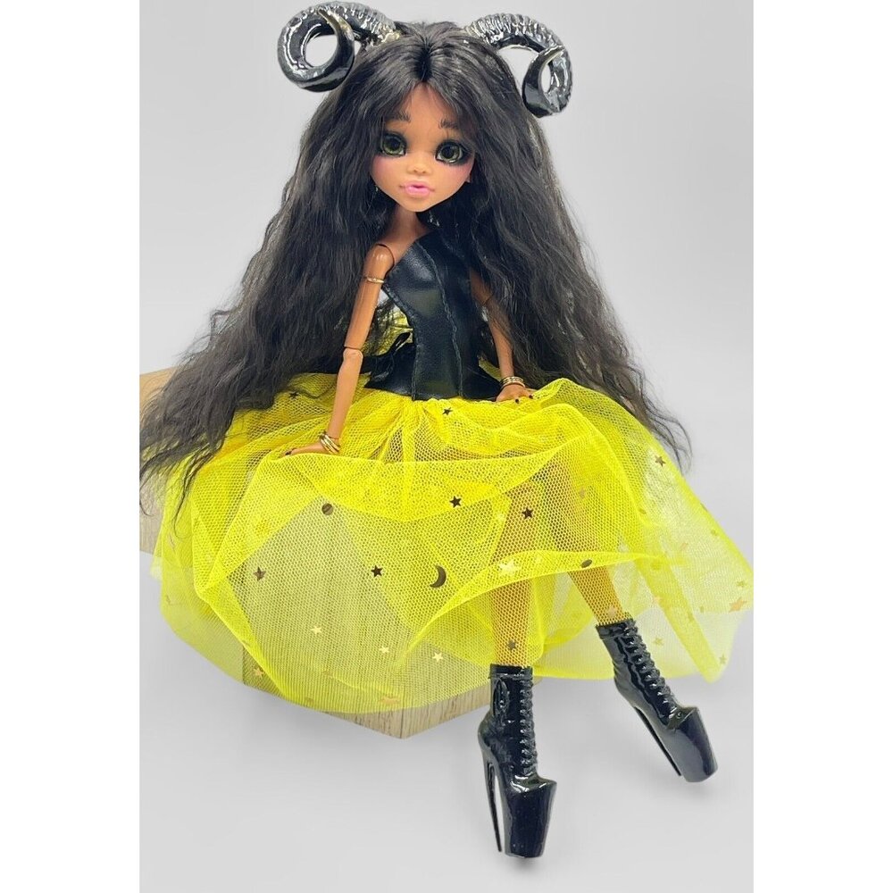 OOAK Custom Monster High Doll Clawdeen Wolf Mythical Satyr Inspired - Picture 2 of 11